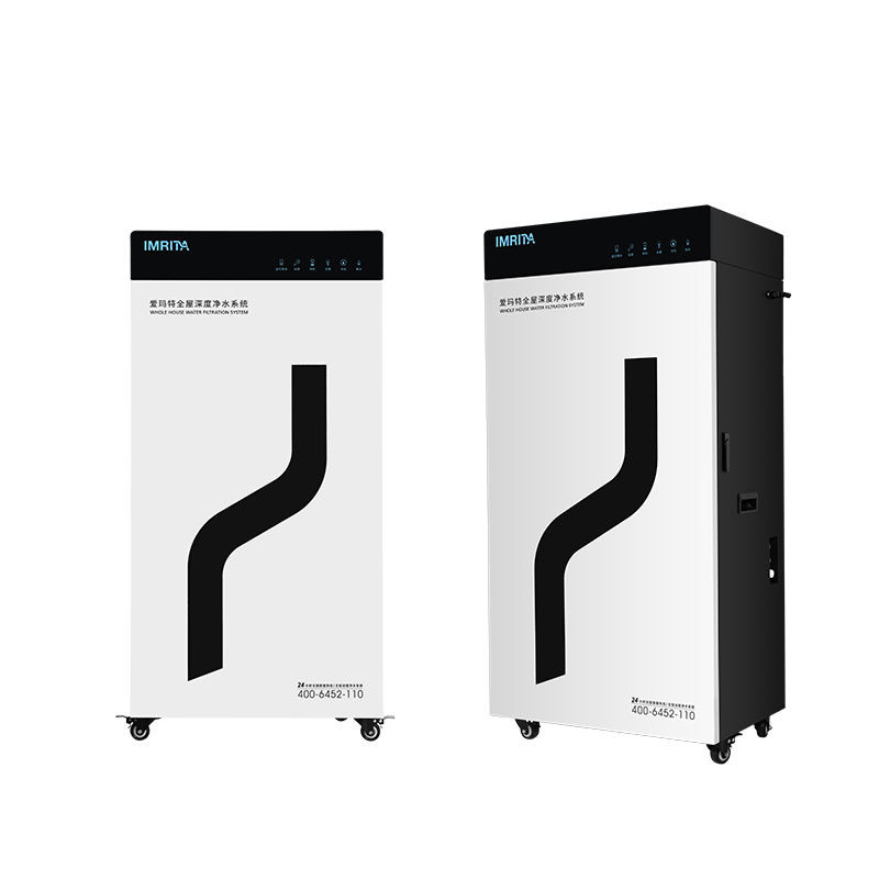 4 단계 0.0001 um 상업적 역삼투압 시스템 물 정화 동작 600GPD
